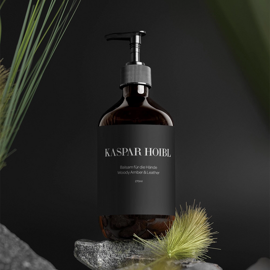 Balsam für die Hände - Woody Amber & Leather