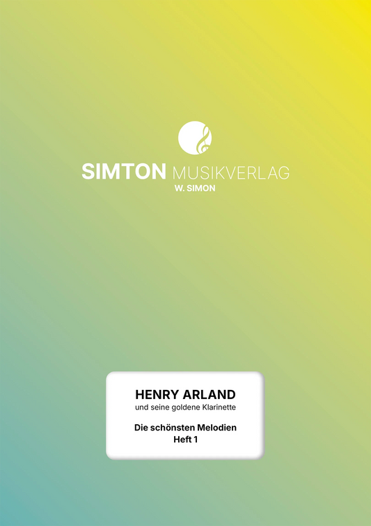 Notenheftumschlag bzw. Cover des Titels "Die schönsten Melodien Heft 1"